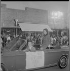 Homecoming queen in parade